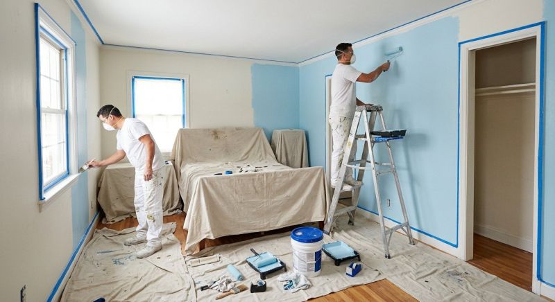 Bedroom Painting project example